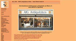 Desktop Screenshot of aig-antik.de